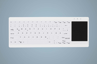 Active Key AK-C4412F Tastatur USB UK Englisch Weiß