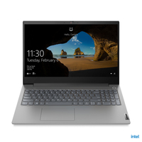 Lenovo ThinkBook 15p G2 ITH Laptop 39,6 cm (15.6") Full HD Intel® Core™ i7 i7-11800H 16 GB DDR4-SDRAM 512 GB SSD NVIDIA® GeForce® GTX 1650 Wi-Fi 6 (802.11ax) Windows 11 Pro Szary