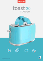 Corel Roxio Toast Titanium 20 Académico 1 licencia(s) Descarga electrónica de software (ESD, Electronic Software Download) Plurilingüe