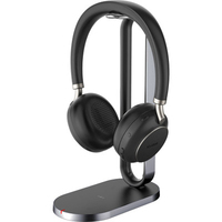 Yealink BH76 Headset Vezeték nélküli Kézi Hívás/zene USB C-típus Bluetooth Dokkoló Fekete
