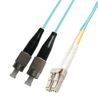 Microconnect FIB742001 câble de fibre optique 1 m FC LC OM3 Bleu