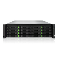 Origin Storage 3U16 HA Unified Storage 32GB RAM 4x 10Gb iSCSI Base-T 4x 12Gb SAS Expansion Ports per Controller. Built-in Cache to Flash Module.