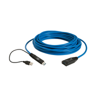 Icron 00-00351 USB Kabel 15 m USB 3.2 Gen 1 (3.1 Gen 1) USB A Schwarz, Blau