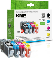 KMP H62V inktcartridge 4 stuk(s) Zwart, Cyaan, Magenta, Geel