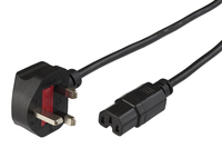 Microconnect PE090420C15 power cable Black 2 m BS 1363 C15 coupler