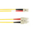 Black Box FOCMRSM-005M-SCLC-YL cable de fibra optica 5 m SC LC OFNR OS2 Amarillo