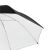 Walimex 17658 Regenschirm Schwarz, Weiß