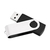 MediaRange MR911NTRL USB flash meghajtó 32 GB USB A típus 2.0 Fekete, Ezüst