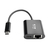 Tripp Lite U436-06N-GB-C USB-C-zu-Gigabit-Netzwerkadapter mit USB-C PD-Aufladung - Thunderbolt 3, Schwarz