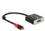 DeLOCK 62999 USB grafische adapter 3840 x 2160 Pixels Zwart