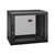 APC NetShelter WX 9U Single Hinged Wall-mount Enclosure 400mm Deep. Wall mounted rack Black