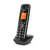 Gigaset E720HX Analóg/vezeték nélküli telefon Fekete