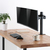 LogiLink BP0106 supporto da tavolo per Tv a schermo piatto 81,3 cm (32") Morsa/Bullone di ancoraggio Nero