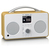 Lenco PIR-645WH radio Portable Digital White, Wood