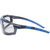 Uvex 9190180 veiligheidsbril Beschermbril Polycarbonaat (PC) Zwart, Blauw