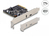 DeLOCK 90074 interfacekaart/-adapter Intern SATA, USB 3.2 Gen 2 (3.1 Gen 2), USB Type-C