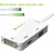 Techly IADAP DP-COMBOF2 Videokabel-Adapter 0,15 m DisplayPort HDMI / DVI / VGA Weiß
