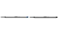 LAMY Recharge pour stylo roller M66, M, en blister, bleu (5680112)
