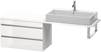 Duravit Konsolenunterschrank DURASTYLE 512x800x478mm graphit matt/we ma DS532904918