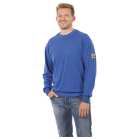 Warmbier ESD-Sweatshirt, XL, blau