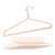 Relaxdays Kleiderbügel, 12er Set, für Hemden, Jacken & Hosen, platzsparend, Metall, 42 cm breit, schöne Bügel, Farbwahl