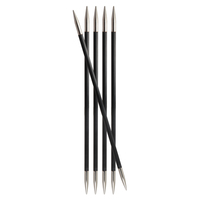 Karbonz: Knitting Pins: Double-Ended: Set of Five: 15cm x 1.25mm