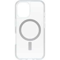 OtterBox React MagSafe Hülle für Apple iPhone 16, stoßfest, sturzsicher, ultraschlank, schützend, Getestet nach Militärstandard, Transparent, ProPack (Bulk)