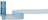 SPYK Band Cubino Dots 1748.1564 15mmx4m Blau-Weiss