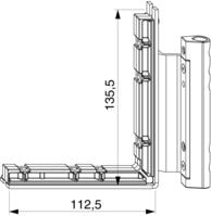 Artikeldetailsicht MACO MACO Multi-Matic Ecklagerband für 180 kg 12/20-13 rechts