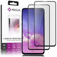 NALIA (2-Pack) Screen Protector compatible with Samsung Galaxy S10e, 9H Full-Cover Tempered Glass Protective Display Film, Clear Saver Smart-Phone LCD Protection Shatter-Proof F...