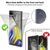 NALIA 360° Cover Totale compatibile con Samsung Galaxy Note 9, Ultra-Slim Full-Body Guscio Fronte & Retro Case, Trasparente Sottile Custodia Silicone Protezione Protettiva Bumpe...