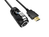 Industrie-Steckverbinder S1 - HDMI 2.0b Kabel, Stecker A mit Klick-Arretierung an Stecker A, M24, IP