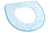 Maximex WC-Sitzpolster Memory Foam blau, WC-Sitz Auflage