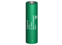 Lithium-Batterie, 3 V, LR6, AA, Rundzelle, Flächenkontakt