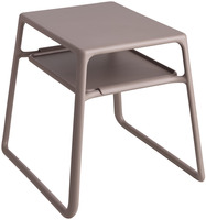 Beistelltisch Atlantico; 29x37x39 cm (LxBxH); taupe; rechteckig