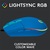 Logitech Egér - G203 Lightsync (Vezetékes, Gaming, Optikai, USB, 8000 DPI, kék)