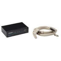 2-PORT DVI, USB WITH EMULATED , USB + CABLES ServSwitch, 1920 ,