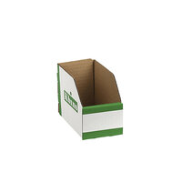 Caja de cartón para estanterías