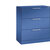 Armario fichero ASISTO, altura 992 mm, con 3 cajones, DIN A4 apaisado, azul genciana / azul genciana.