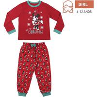 PIJAMA LARGO SINGLE JERSEY MICKEY RED