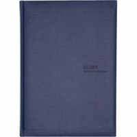 Taschenkalender 10,5x14,8cm 1 Tag/Seite blau 2025