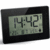 Wanduhr digitaler Anzeige 22,9x16,2x2,7cm schwarz