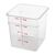 Cambro Square Polycarbonate Food Storage Container with Square Shape - 7.6 L