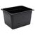 Vogue Polycarbonate 1/2 Gastronomy Container -40 to +100�C in Black - 200mm