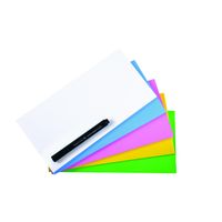 Lot de 250 Post.it électrostatiques coloris assort