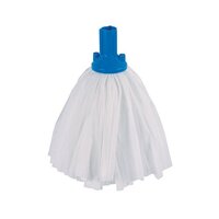 Exel Big White Mop Head Blue (Pack of 10) 102199