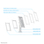 Neomounts Tischhalterung für Tablets DS15-640, Weiß
