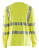 Multinorm Langarm Shirt 3481 High Vis gelb- Rückseite