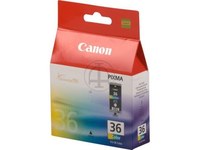 Canon 4 Farbtintentanks CLI-36 für portable Tintenstrahldrucker