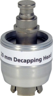 Decapping heads for crimp caps